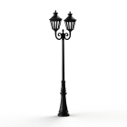 Roger Pradier - Lampadaire Louis XIII N°7 LED 2700°K Noir foncé 000