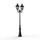 Roger Pradier - Lampadaire Louis XIII N°7 LED 2700°K Vert de gris 008