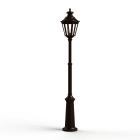 Roger Pradier - Lampadaire Louis XIII N°8 Rouille 046