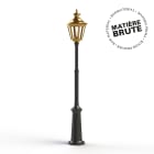 Roger Pradier - Lampadaire Louis XIII N°8 Laiton brut 072