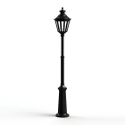 Roger Pradier - Lampadaire Louis XIII N°8 LED 2700°K Noir foncé 000