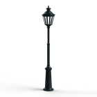 Roger Pradier - Lampadaire Louis XIII N°8 LED 2700°K Vert de gris 008