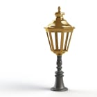 Roger Pradier - Roger Pradier - Borne Louis XIII N°9 LED 2700°K Laiton vernis teinté 070