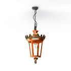 Roger Pradier - Roger Pradier - Suspension Louvre N°1 E27 Cuivre patiné vernis 080