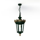 Roger Pradier - Roger Pradier - Suspension Louvre N°1 E27 Vert sapin 067