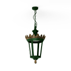 Roger Pradier - Roger Pradier - Suspension Louvre N°1 LED 2700°K Vert Anglais 019