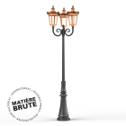 Roger Pradier - Lampadaire Louvre N°10 LED 2700°K Cuivre brut 082