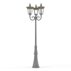 Roger Pradier - Lampadaire Louvre N°10 E27 Gris soie 105