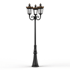 Roger Pradier - Lampadaire Louvre N°10 LED 2700°K Noir foncé 000