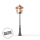 Roger Pradier - Lampadaire Louvre N°11 E27 Cuivre brut 082
