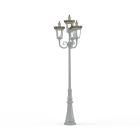 Roger Pradier - Lampadaire Louvre N°11 E27 Gris soie 105