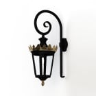 Roger Pradier - Applique Louvre N°2 E27 Noir foncé 000