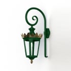 Roger Pradier - Applique Louvre N°2 E27 Vert sapin 067