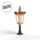 Roger Pradier - Roger Pradier - Borne Louvre N°3 LED 2700°K Cuivre brut 082