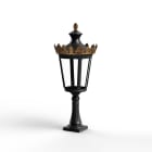 Roger Pradier - Borne Louvre N°3 LED 2700°K Noir foncé 000