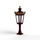 Roger Pradier - Roger Pradier - Borne Louvre N°3 LED 2700°K Rouge vin 066