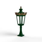 Roger Pradier - Borne Louvre N°3 LED 2700°K Vert sapin 067