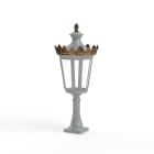 Roger Pradier - Borne Louvre N°3 LED 2700°K Gris soie 105
