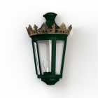 Roger Pradier - Roger Pradier - Applique Louvre N°4 E27 Vert Anglais 019