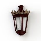 Roger Pradier - Applique Louvre N°4 E27 Rouge vin 066