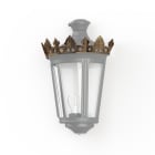 Roger Pradier - Applique Louvre N°4 E27 Gris soie 105