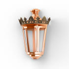 Roger Pradier - Roger Pradier - Applique Louvre N°4 LED 2700°K Cuivre patiné vernis 080