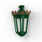 Roger Pradier - Roger Pradier - Applique Louvre N°4 LED 2700°K Vert 067