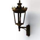 Roger Pradier - Roger Pradier - Applique Louvre N°5 E27 Patiné doré 009