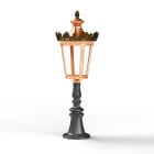 Roger Pradier - Borne Louvre N°7 LED 2700°K Cuivre patiné vernis 080