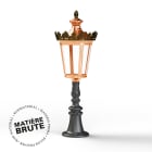 Roger Pradier - Borne Louvre N°7 LED 2700°K Cuivre brut 082