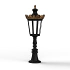 Roger Pradier - Borne Louvre N°7 LED 2700°K Noir foncé 000