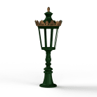 Roger Pradier - Borne Louvre N°7 LED 2700°K Vert Anglais 019