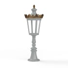 Roger Pradier - Borne Louvre N°7 LED 2700°K Gris soie 105