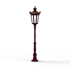 Roger Pradier - Borne Louvre N°8 LED 2700°K Rouge vin 066
