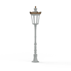 Roger Pradier - Borne Louvre N°8 LED 2700°K Gris soie 105