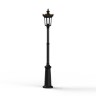 Roger Pradier - Lampadaire Louvre N°9 E27 Noir foncé 000