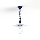 Roger Pradier - Roger Pradier - Suspension Montana N°1 clair Dôme blanc- Bleu acier 065