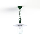 Roger Pradier - Suspension Montana N°1 clair Dôme blanc- Vert sapin 067