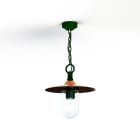 Roger Pradier - Roger Pradier - Suspension Montana N°1 clair Dôme cuivre brut- Vert 019