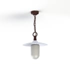Roger Pradier - Suspension Montana N°1 opale Dôme blanc- Rouille 046