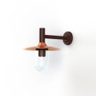 Roger Pradier - Applique Montana N°2 clair Dôme cuivre brut- Rouille 046