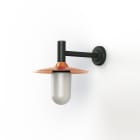 Roger Pradier - Roger Pradier - Applique Montana N°2 opale Dôme cuivre brut- Gris 107