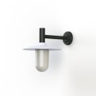 Roger Pradier - Applique Montana N°2 opale Dôme blanc- Gris noir 107