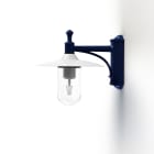 Roger Pradier - Roger Pradier - Applique Montana N°3 clair Dôme blanc- Bleu acier 065