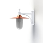 Roger Pradier - Roger Pradier - Applique Montana N°3 opale Dôme cuivre vernis- Blanc 001