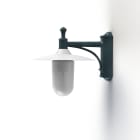 Roger Pradier - Applique Montana N°3 opale Dôme blanc- Vert de gris 008