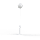 Roger Pradier - Lampadaire Moon N°11 opale Blanc 001