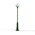 Roger Pradier - Lampadaire Moon N°11 opale Vert Anglais 019