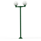 Roger Pradier - Lampadaire Moon N°12 opale Vert sapin 067