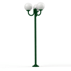 Roger Pradier - Lampadaire Moon N°13 opale Vert sapin 067